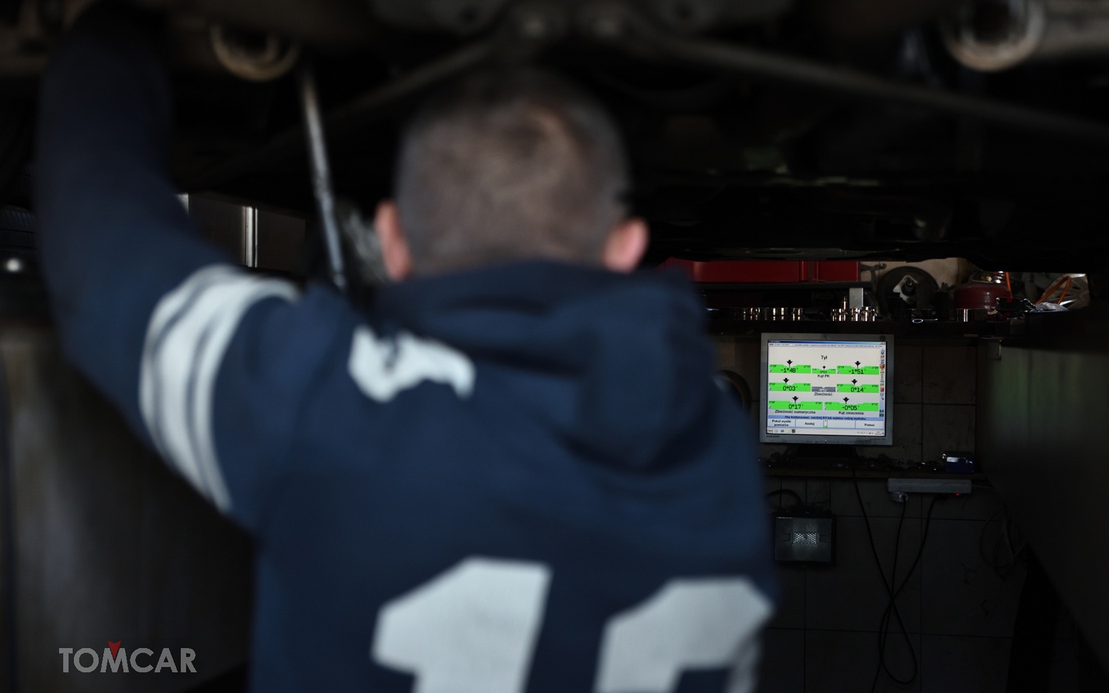 Goeomtria i zbieżność ustawiona w Tomcarze