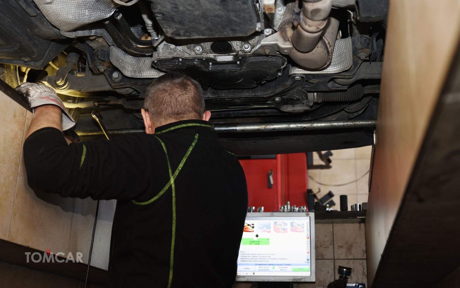 Geometrię ustawiamy na prcezyjnym sprzęcie