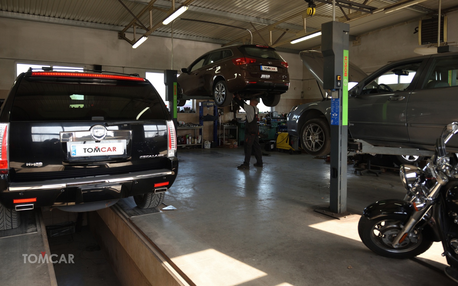 Naprawa zawieszenia w firmie Tomcar Słupsk