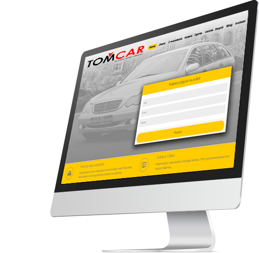 Tomcar Słupsk na komputerze